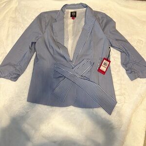 Vince Camuto blazer with a tie